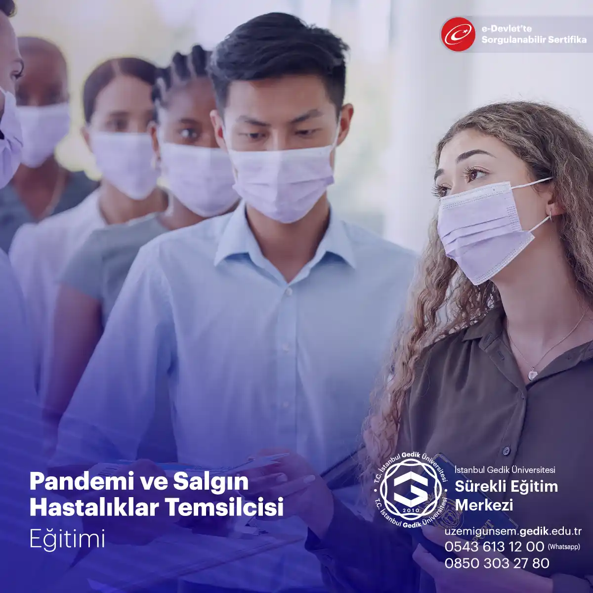 Pandemi ve Salgın Hastalıklar Temsilcisi Sertifika Programı