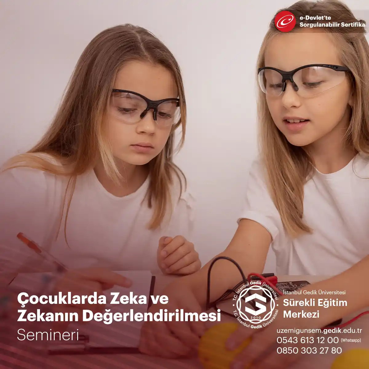 Çocuklarda Zeka ve Zekanın Değerlendirilmesi SemineriZeka, insanların düşünme, öğrenme, problem çözme ve akıl yürütme becerilerini ifade eder. 