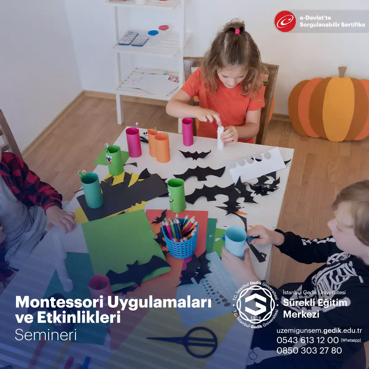 Montessori Uygulamaları ve Etkinlikleri Semineri