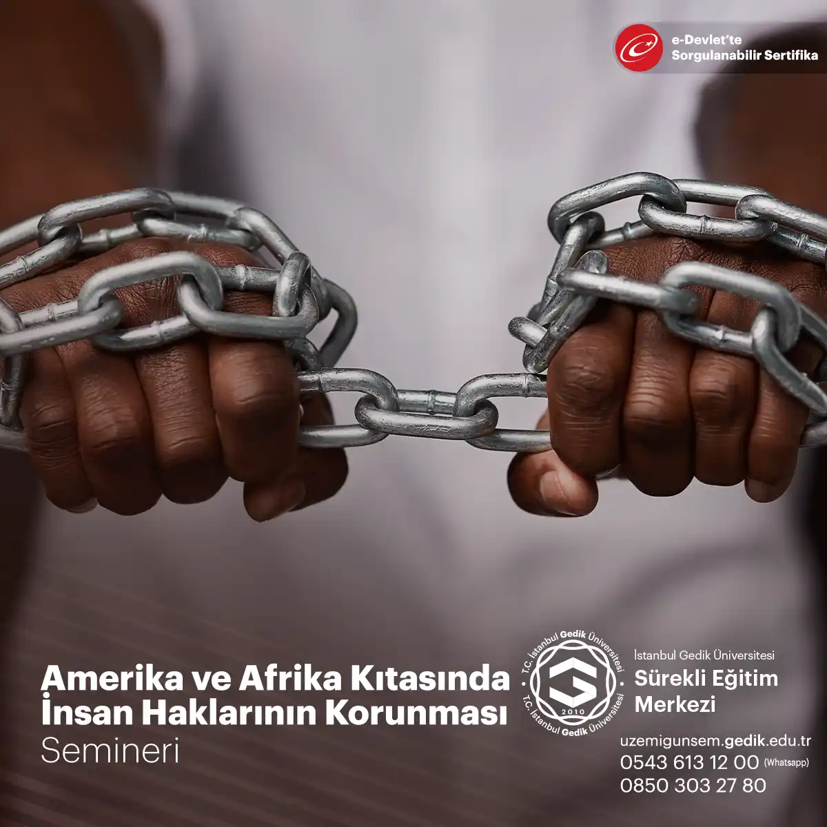 Amerika ve Afrika Kıtasında İnsan Haklarının Korunması Semineri
