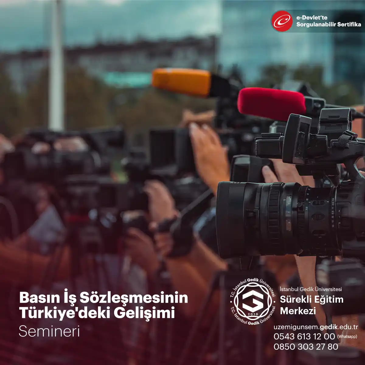 Basın İş Sözleşmesinin Türkiye'deki Gelişimi Semineri