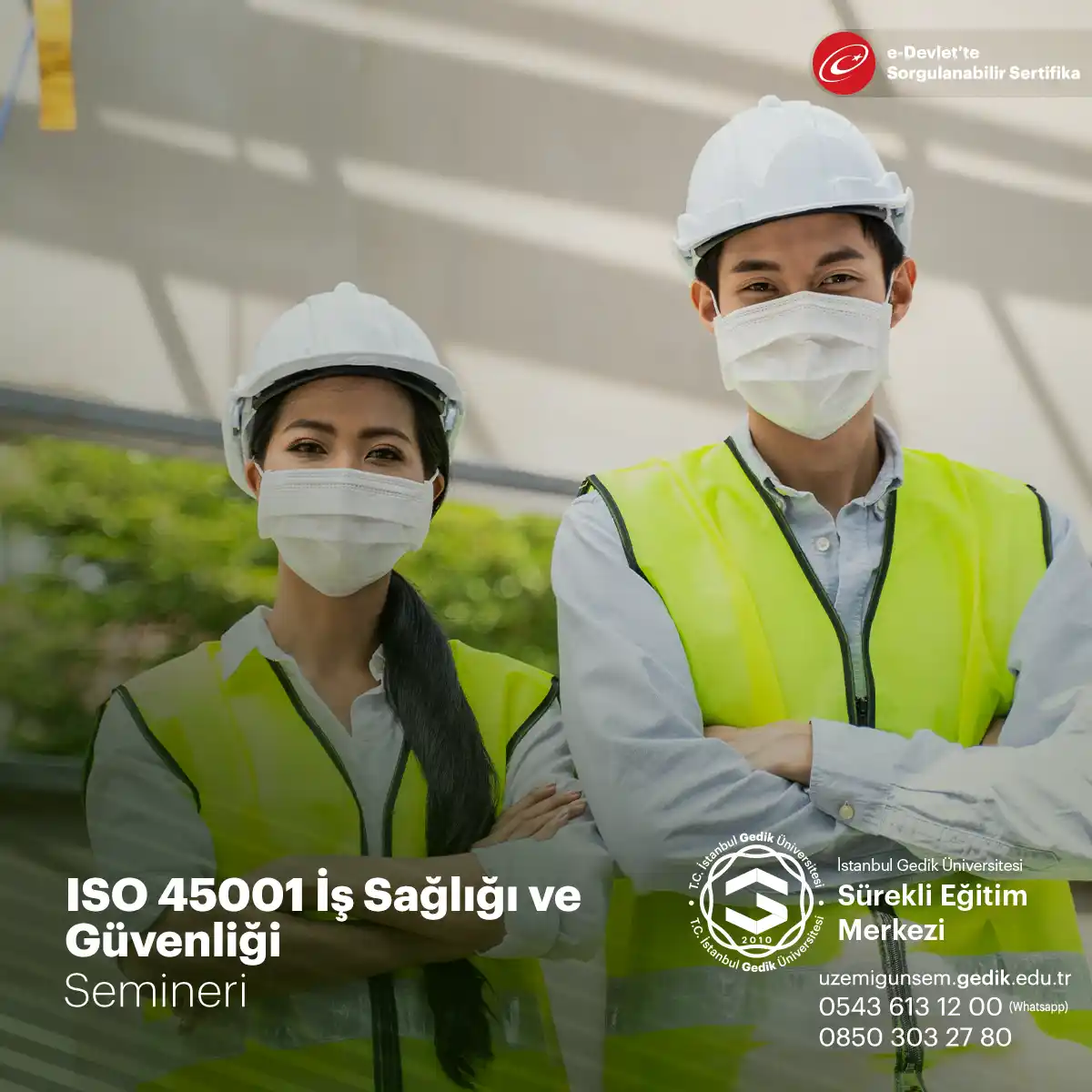 ISO 45001 İş Sağlığı ve Güvenliği Semineri