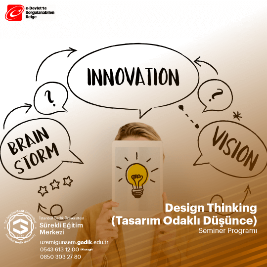 Design Thinking (Tasarım Odaklı Düşünce)