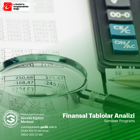 Finansal tablolar analizi, şirketlerin mali durumunu ve performansını değerlendirmek için kullanılan bir yöntemdir. 