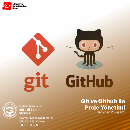Git ve GitHub, yazılım geliştirme süreçlerinde proje yönetimi için yaygın olarak kullanılan araçlardır.